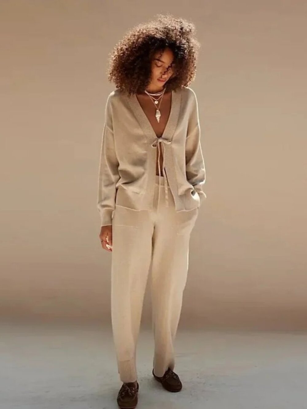 Free People Solar Sweater Set NWOT